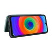 Ulefone Note 14 Green Flip Leather Case - Carbon Fiber Texture Cover - 5