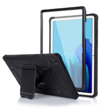 Samsung Galaxy Tab A7 10.4 Shockproof 360 Case - Full Body Black - 1