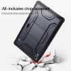 Samsung Galaxy Tab A7 10.4 Shockproof 360 Case - Full Body Black - 4