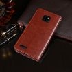 Ulefone Note 7 Red Leather Case with Holder, Card Slots & Wallet - 3