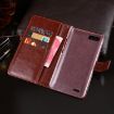 Ulefone S1 Dark Blue Leather Case with Holder, Card Slots & Wallet - 4