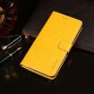 Ulefone S1 Yellow Leather Flip Case with Holder & Card Slots Wallet - 1