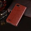 Ulefone S1 White Leather Flip Case with Holder, Card Slots & Wallet - 3