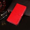 Ulefone S10 Pro Red Leather Case with Holder, Card Slots & Wallet - 1