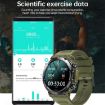 K56 Pro Smart Wristband 1.39" - Heart Rate/Blood Pressure Monitor Green - 7