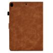 Samsung Galaxy Tab A7 10.4 2020 T500 Leather Case Peony Butterfly Brown - 3