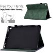 Samsung Galaxy Tab A7 10.4 2020 T500 Green Peony Butterfly Case - 5