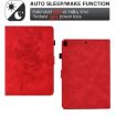 Samsung Galaxy Tab A7 10.4 2020 T500 Red Peony Butterfly Case - 7