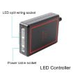 4 in 1 Car Grille Flash Lights, 16 LEDs, Wireless Remote, Red Warning - 4