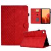 Samsung Galaxy Tab A7 T500/T505 2020 Red Rhombus Leather Case - 1