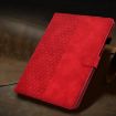 Samsung Galaxy Tab A7 T500/T505 2020 Red Rhombus Leather Case - 6