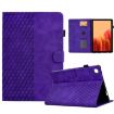 Samsung Galaxy Tab A7 2020 Rhombus Leather Case Purple T500/T505 - 1