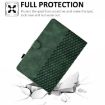 Samsung Galaxy Tab A7 T500/T505 2020 Green Rhombus Leather Case - 5