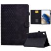 Samsung Galaxy Tab A8 10.5 X200/X205 Rhombus Leather Case - Black - 1