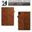 Samsung Galaxy Tab A8 10.5 X200/X205 Brown Leather Tablet Case - 2