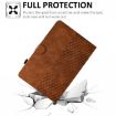 Samsung Galaxy Tab A8 10.5 X200/X205 Brown Leather Tablet Case - 5