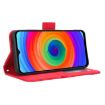 Ulefone Note 14 Red Leather Phone Case with Card Slots - 6