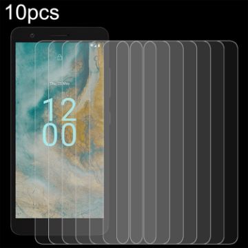 Nokia C02 Tempered Glass Film 10pcs 0.26mm 9H 2.5D Screen Protector - 1