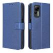 Ulefone Note 14 Blue Leather Phone Case with Diamond Texture - 2