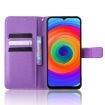 Ulefone Note 14 Purple Leather Phone Case - Diamond Texture Cover - 3