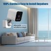 DP27 1080P Clock Plug Card WiFi Camera, Two-way Voice, US Plug White - 5