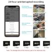 YT53 3MP Indoor HD Wireless PTZ Camera - US Plug, Surveillance - 8
