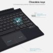 Magnetic Bluetooth Keyboard Leather Case for Microsoft Surface Go/2/3/4 - 4