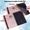 Samsung Galaxy Tab A 9.7 T550/T555 Peacock Leather Case Rose Gold - 9