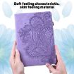 Peacock Embossed Leather Case for Samsung Galaxy Tab A 9.7 T550/T555 Purple - 4