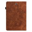 Peacock Embossed Leather Case for Samsung Galaxy Tab A 9.7 T550/T555 Brown - 3
