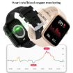 HT15 Smart Watch, 1.85" Silver, IP67 Waterproof, Bluetooth Calling - 5