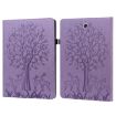 Samsung Galaxy Tab A 9.7 T550/T555 Purple Tree & Deer Leather Case - 1