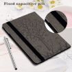Samsung Galaxy Tab A 9.7 T550/T555 Tree & Deer Leather Case Grey - 6