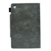 Samsung Galaxy Tab A8 10.5 2021 Grey Suede Leather Case with Clasp - 3