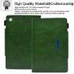 Samsung Galaxy Tab A8 10.5 2021 Green Suede Leather Tablet Case - 6