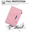 Samsung Galaxy Tab A8 10.5 2021 Pink Suede Leather Tablet Case - 4