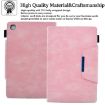 Samsung Galaxy Tab A7 10.4 Suede Magnetic Leather Case Pink - 5