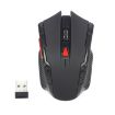 Wireless Office Mouse - 6 Keys, 2.4G, 1600DPI, Adjustable, Black - 1