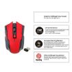 Wireless Office Mouse - 6 Keys, 2.4G, 1600DPI, Adjustable, Black - 6