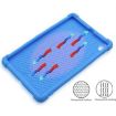 TCL 10 Tab Max 10.36" Red Silicone Tablet Case with Invisible Bracket - 5