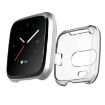 Fitbit Versa Lite Silicone Protective Case - Transparent Pink - 3