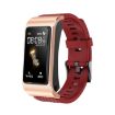 H21 Smart Watch: Detachable Earphone, Temp Measure, Bluetooth Call, Red - 2