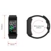 H21 Smart Watch: 1.14" Leather Band, Earphone, Temp & Bluetooth Call - 3