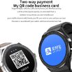 Silver BM01 Smart Watch - 1.45" Silicone Band, IP68 Waterproof, Bluetooth/NFC - 4