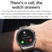 HDT 3 Max 1.6" Leather Band IP67 Waterproof Smart Watch with Bluetooth/NFC - 4