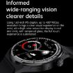 HDT 3 Max 1.6" Leather Band IP67 Waterproof Smart Watch with Bluetooth/NFC - 8