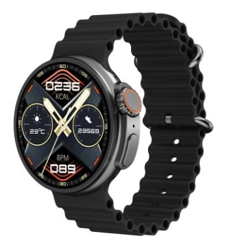 K9 Ultra Pro 1.39" Smart Watch, IP67 Waterproof, Bluetooth Call/NFC, Black - 1