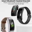 K50+ Smart Watch: 0.96" Leather Band, Detachable Earphone, Waterproof - 4