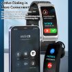 K20 Smart Watch 1.14" Leather Band, Detachable Earphone, Waterproof - 6