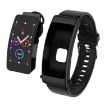 K50 Smart Watch: 1.08" IP67 Waterproof, Bluetooth Call, Black Band - 1